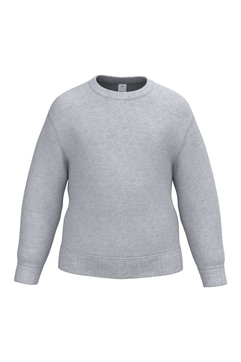 ib401-ideal_oxford_grey-a1 iDeal Basic Παιδικό BASIC ROUND NECK SWEATSHIRT - Ideal Oxford Grey