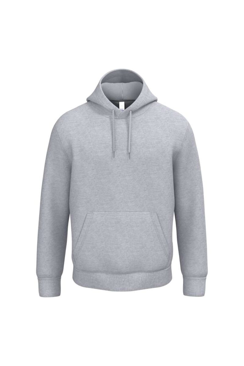 ib402-ideal_oxford_grey-a1 iDeal Basic UNISEX BASIC HOODIE TUBULAR SWEATSHIRT - Ideal Oxford Grey