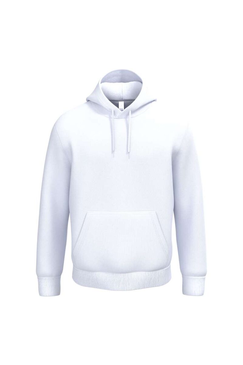 ib402-ideal_white-a1 iDeal Basic UNISEX BASIC HOODIE TUBULAR SWEATSHIRT - Ideal White