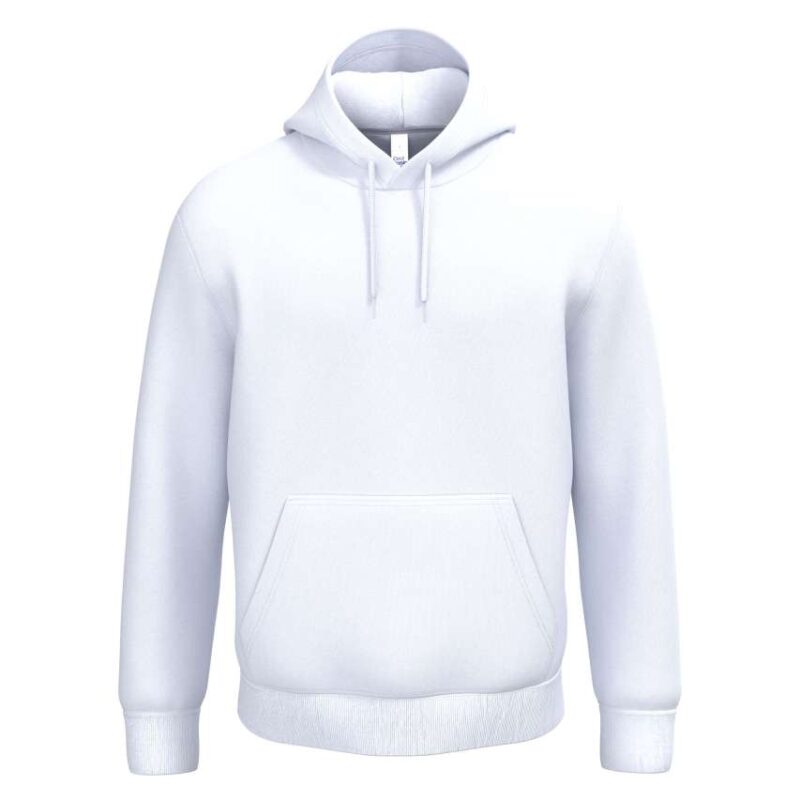 ib402-ideal_white-a1 iDeal Basic UNISEX BASIC HOODIE TUBULAR SWEATSHIRT - Ideal White