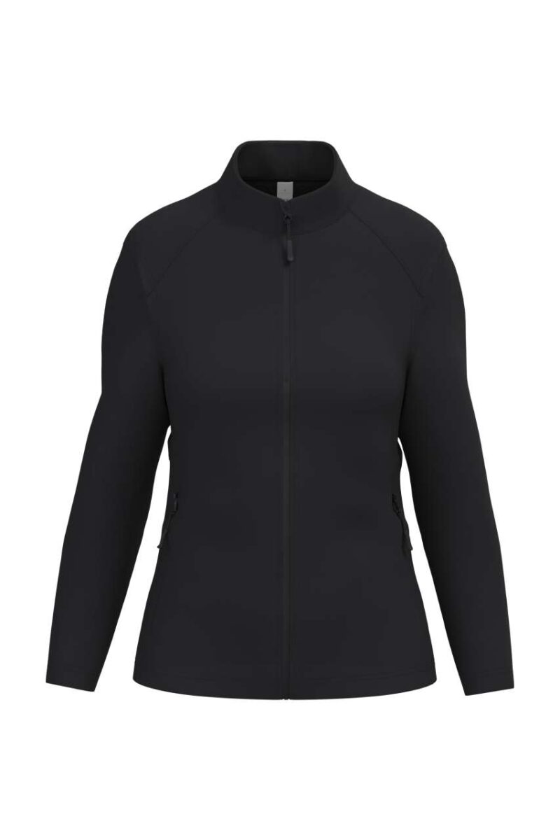 ib411-ideal_black-a1 iDeal Basic LADIES' BASIC SOFTSHELL JACKET - Ideal Black