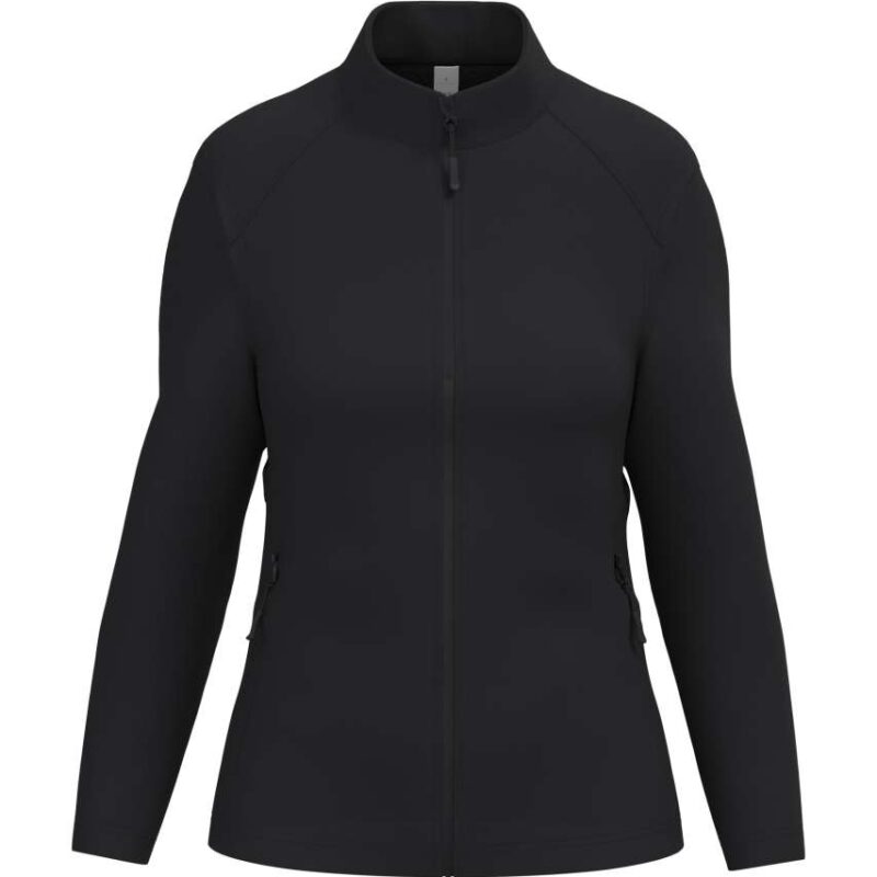 ib411-ideal_black-a1 iDeal Basic LADIES' BASIC SOFTSHELL JACKET - Ideal Black