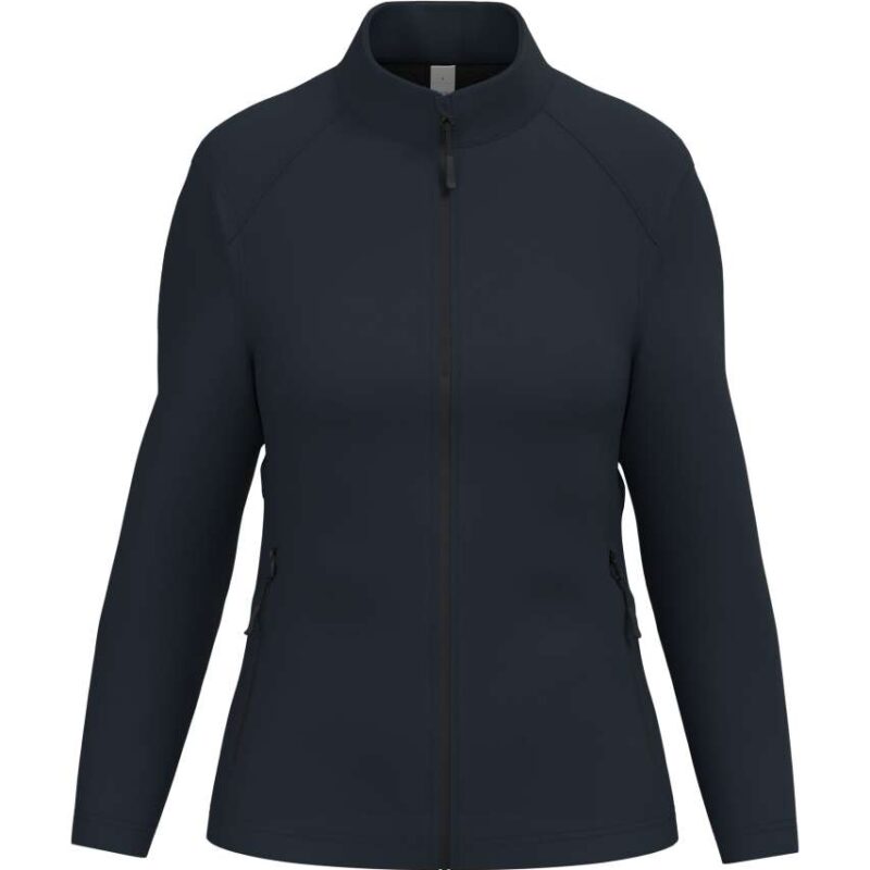 ib411-ideal_navy-a1 iDeal Basic LADIES' BASIC SOFTSHELL JACKET - Ideal Navy