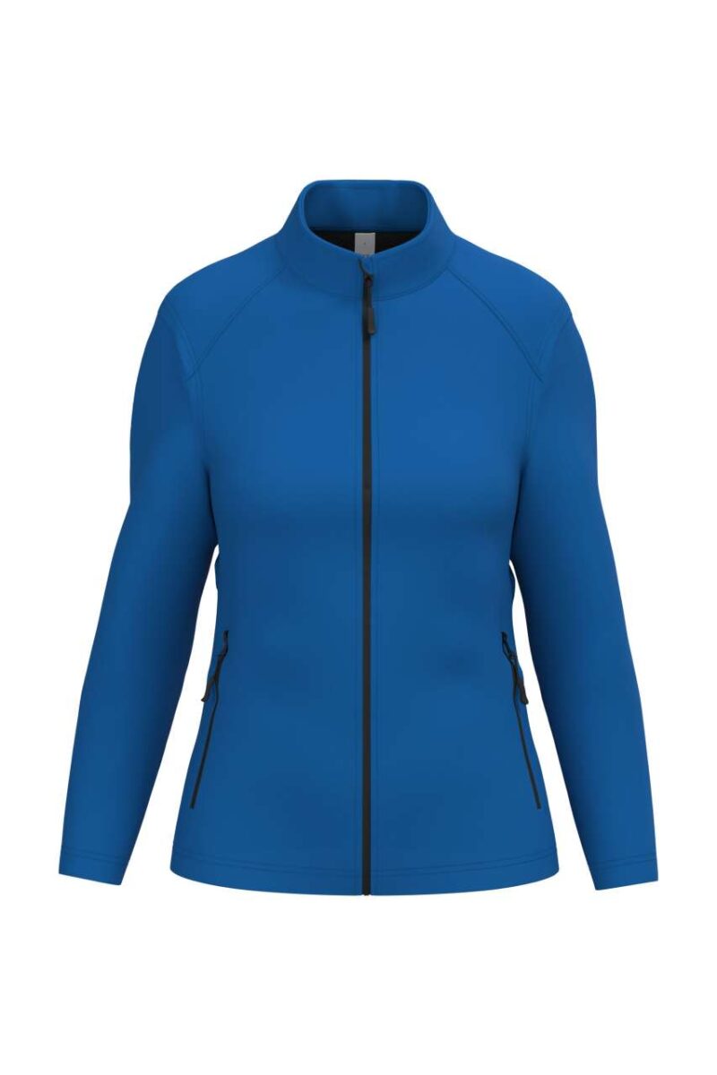 ib411-ideal_royal_blue-a1 iDeal Basic LADIES' BASIC SOFTSHELL JACKET - Ideal Royal Blue