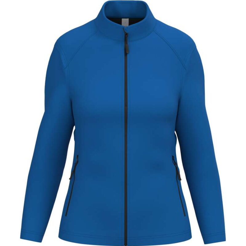 ib411-ideal_royal_blue-a1 iDeal Basic LADIES' BASIC SOFTSHELL JACKET - Ideal Royal Blue