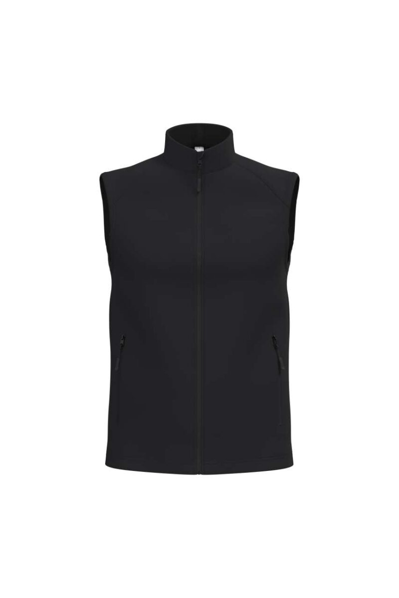 ib413-ideal_black-a1 iDeal Basic UNISEX BASIC SOFTSHELL BODYWARMER - Ideal Black