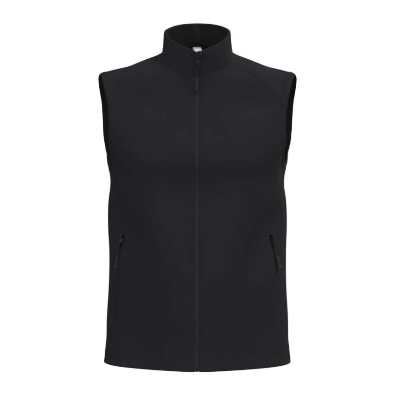 ib413-ideal_black-a1 iDeal Basic UNISEX BASIC SOFTSHELL BODYWARMER - Ideal Black