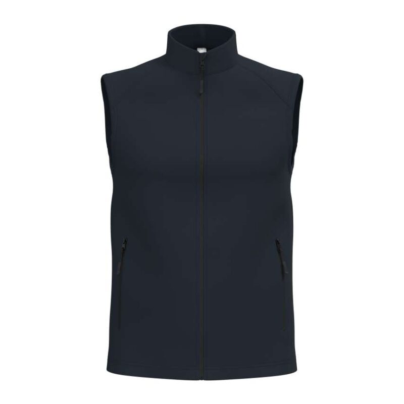 ib413-ideal_navy-a1 iDeal Basic UNISEX BASIC SOFTSHELL BODYWARMER - Ideal Navy