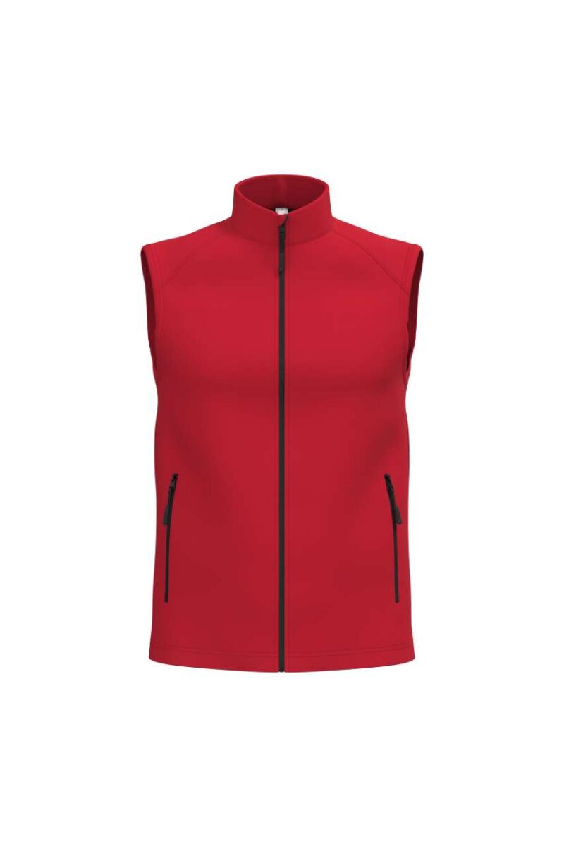 ib413-ideal_red-a1 iDeal Basic UNISEX BASIC SOFTSHELL BODYWARMER - Ideal Red
