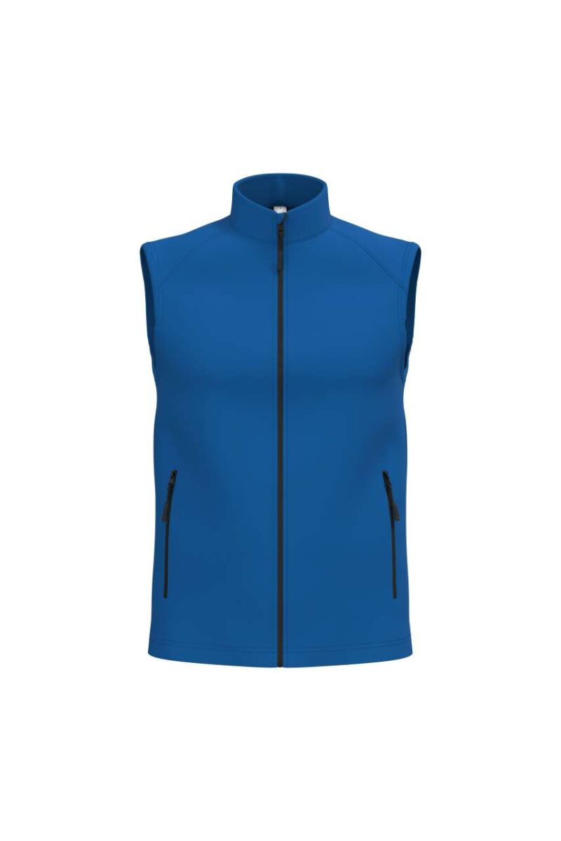ib413-ideal_royal_blue-a1 iDeal Basic UNISEX BASIC SOFTSHELL BODYWARMER - Ideal Royal Blue