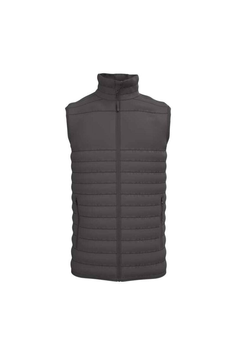 iDeal Basic MEN'S PADDED BODYWARMER - Σκούρο Γκρι