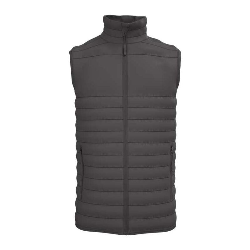 iDeal Basic MEN'S PADDED BODYWARMER - Σκούρο Γκρι
