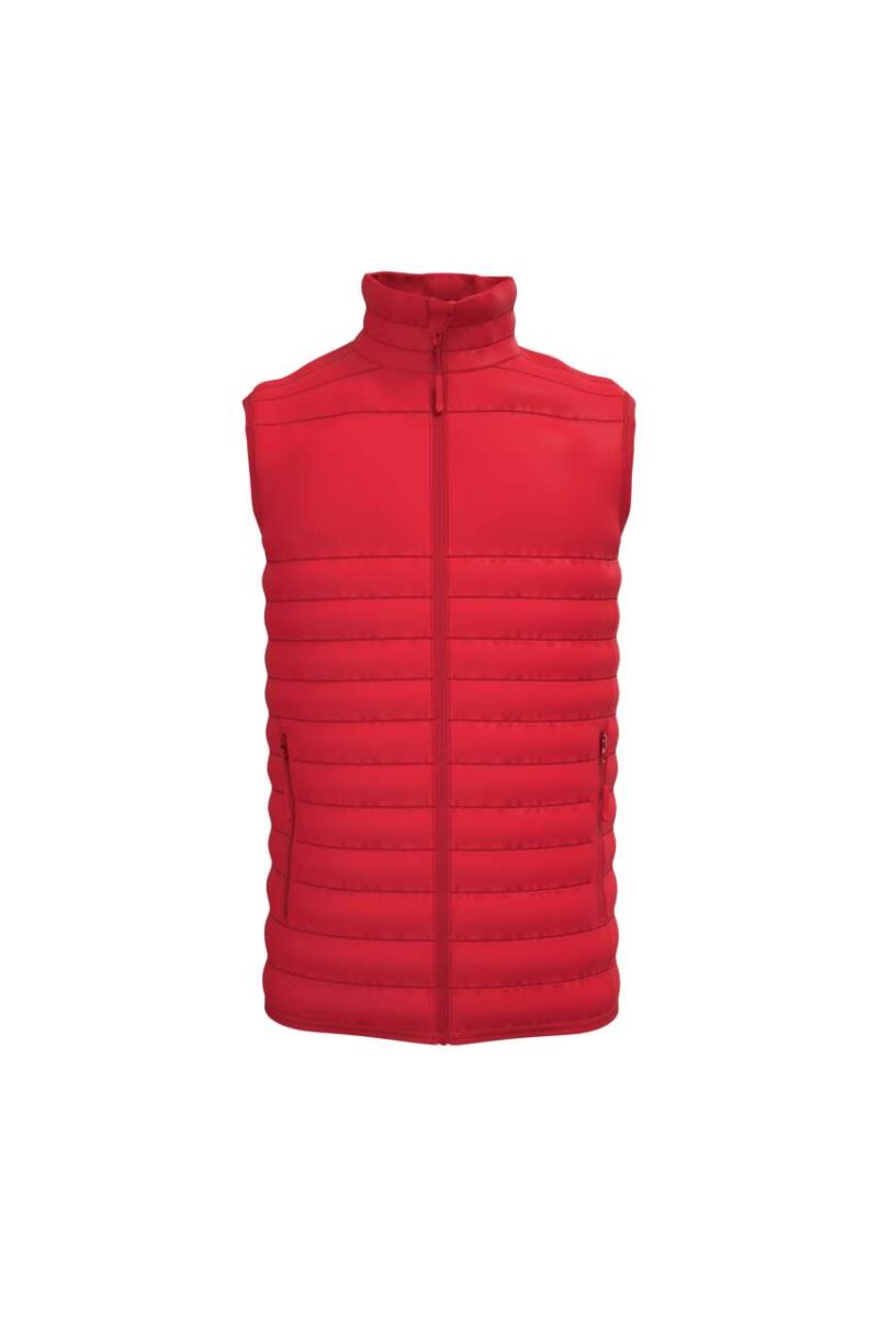 iDeal Basic MEN'S PADDED BODYWARMER - Ideal Red
