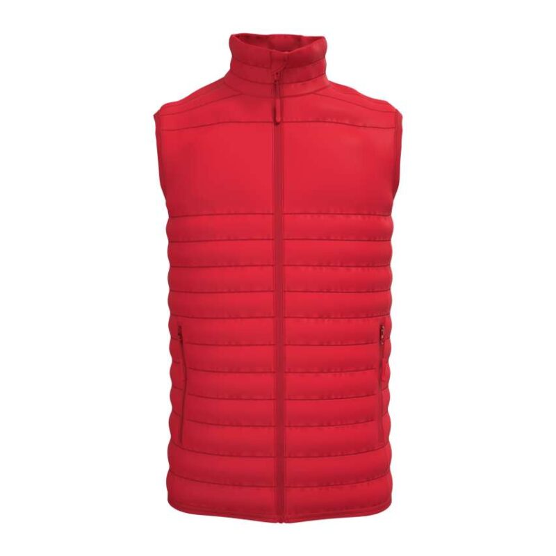 iDeal Basic MEN'S PADDED BODYWARMER - Ideal Red