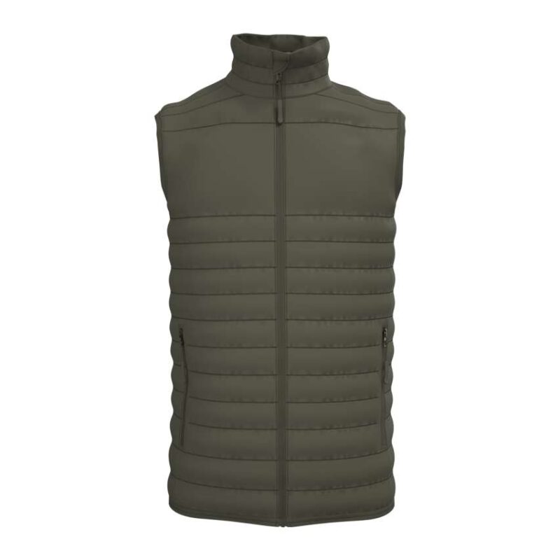 ib6172-ideal_urban_khaki-a1 iDeal Basic MEN'S PADDED BODYWARMER - Ideal Urban Khaki