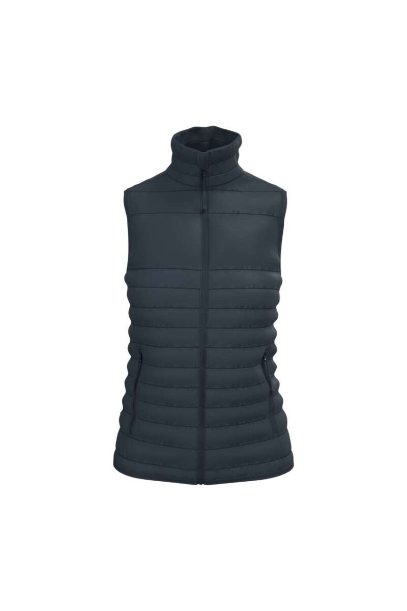 ib6173-navy-a1 iDeal Basic LADIES PADDED BODYWARMER - Μπλε μαρίν