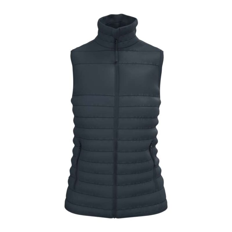 ib6173-navy-a1 iDeal Basic LADIES PADDED BODYWARMER - Μπλε μαρίν