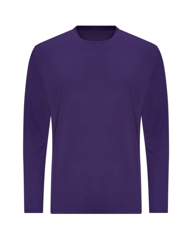 jc002-purple-a1 Just Cool LONG SLEEVE COOL T-shirt - Μωβ