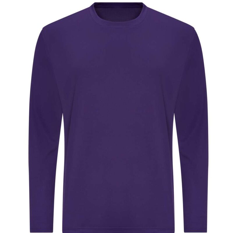 Just Cool LONG SLEEVE COOL T-shirt - Μωβ