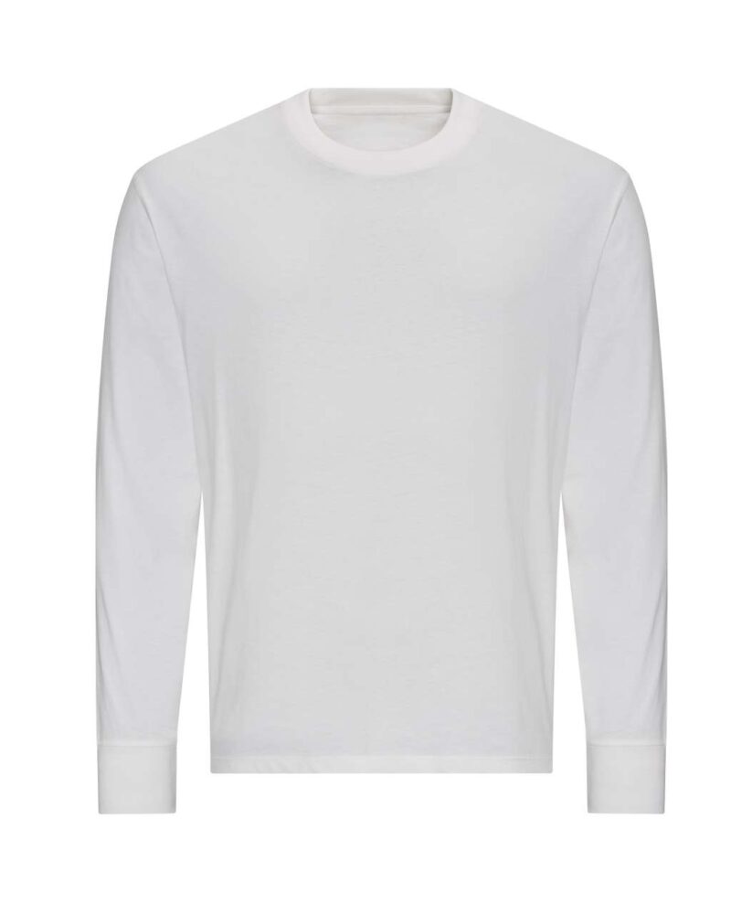 Just Ts OVERSIZE 100 LONG SLEEVE T-shirt - Λευκό
