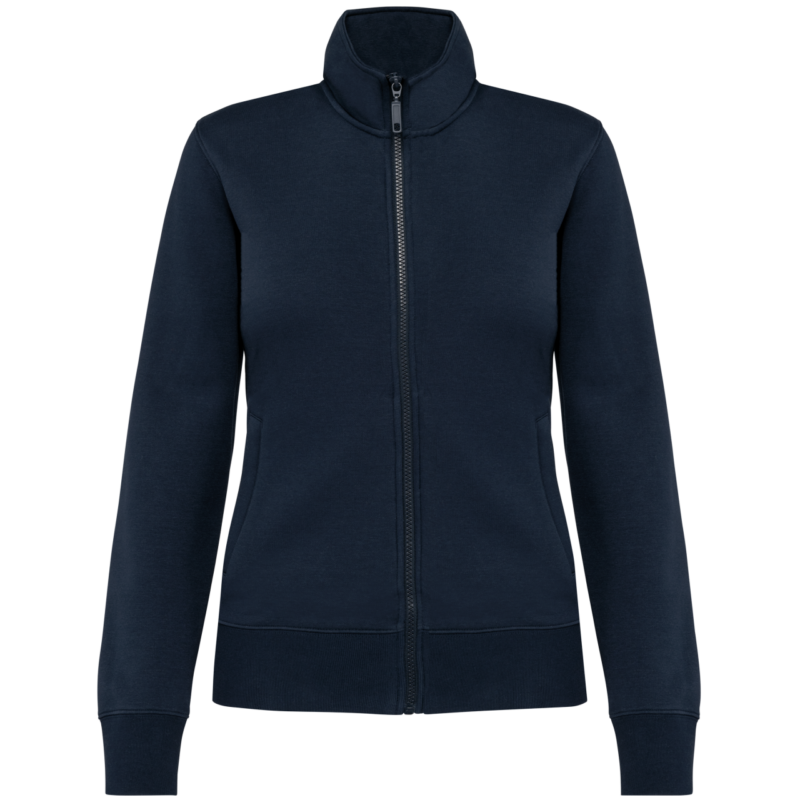 ka4011-navy-a1 Kariban LADIES FLEECE CADET JACKET - Μπλε μαρίν