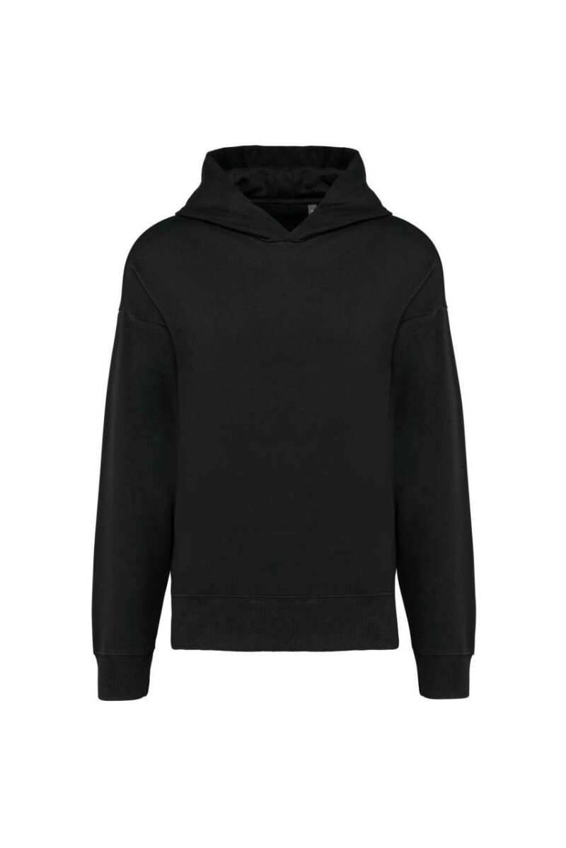 ka4018-black-a1 Kariban UNISEX OVERSIZED FLEECE HOODIE - Μαύρο