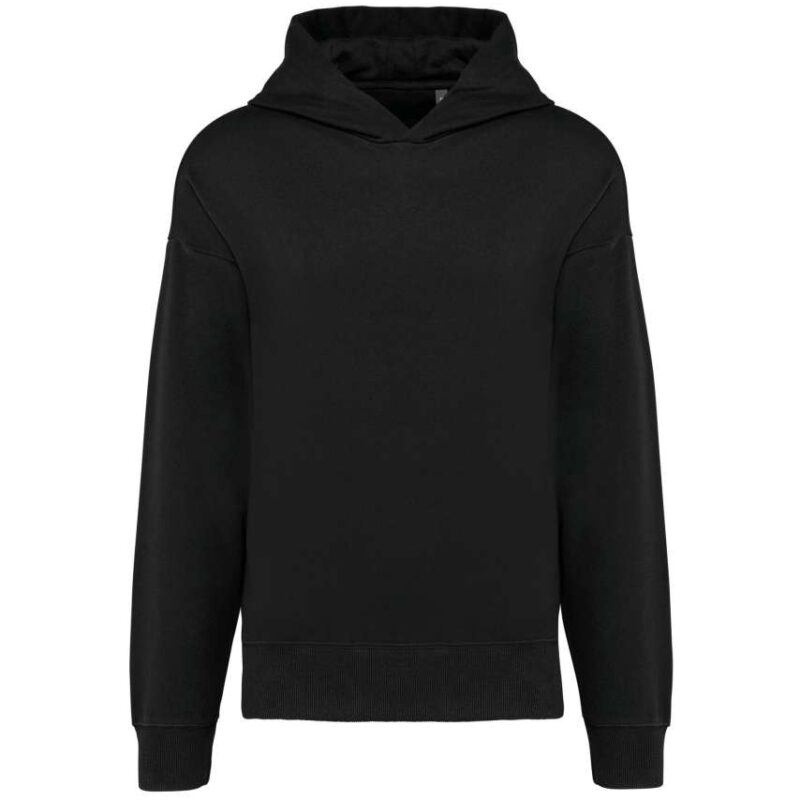 ka4018-black-a1 Kariban UNISEX OVERSIZED FLEECE HOODIE - Μαύρο