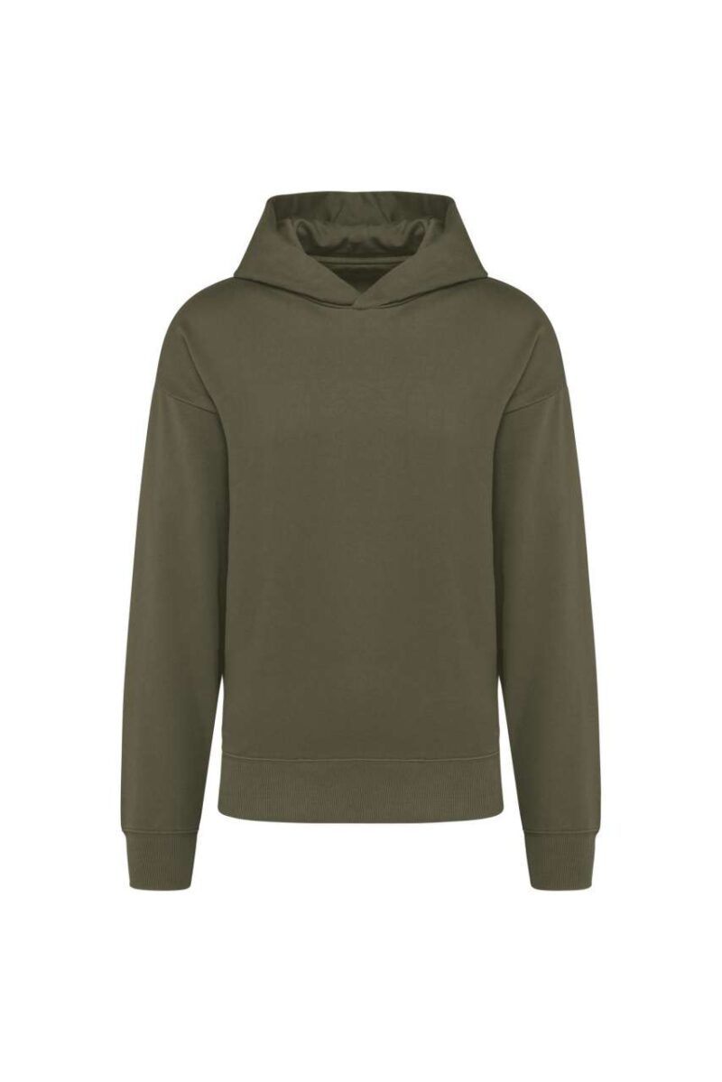Kariban UNISEX OVERSIZED FLEECE HOODIE - Light Khaki