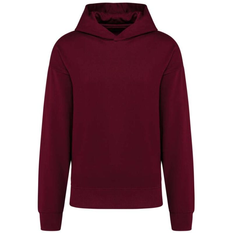 ka4018-wine-a1 Kariban UNISEX OVERSIZED FLEECE HOODIE - Κρασί