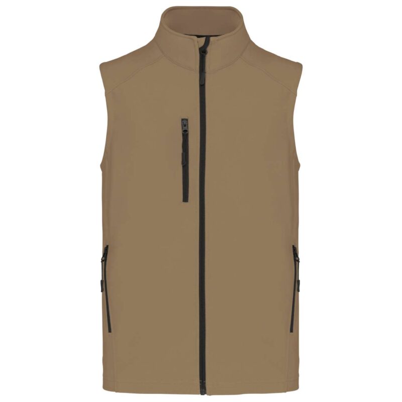ka403-camel-a1 Kariban Ανδρικό SOFTSHELL BODYWARMER - Καμηλό
