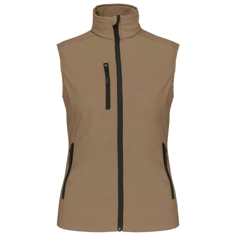 ka404-camel-a1 Kariban SOFTSHELL BODYWARMER για LADIES - Καμηλό