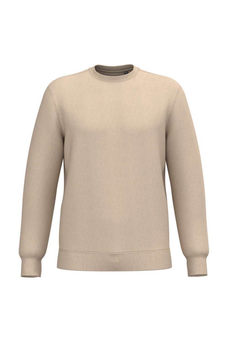 ka4040-light_sand-a1 Kariban UNISEX CREW NECK SWEATSHIRT - Ανοιχτό άμμου