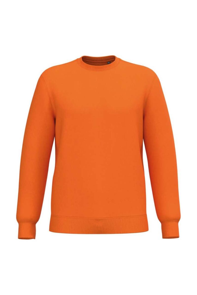 Kariban UNISEX CREW NECK SWEATSHIRT - πορτοκαλί
