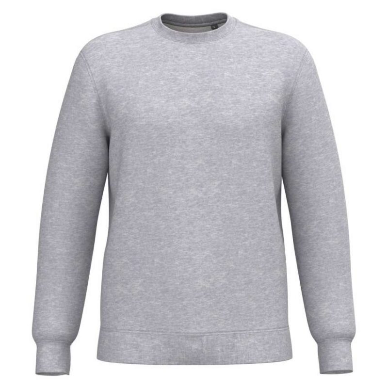 ka4040-oxford_grey-a1 Kariban UNISEX CREW NECK SWEATSHIRT - Γκρι της Οξφόρδης