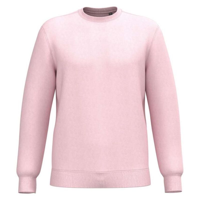 Kariban UNISEX CREW NECK SWEATSHIRT - Ανοιχτό ροζ
