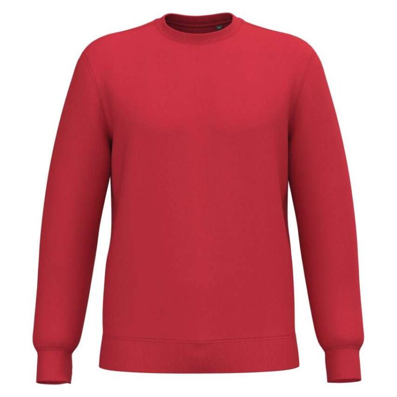 Kariban UNISEX CREW NECK SWEATSHIRT - Κόκκινο