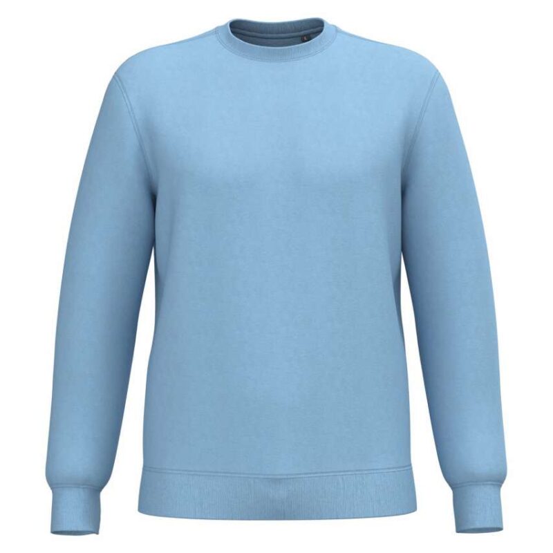 ka4040-sky_blue-a1 Kariban UNISEX CREW NECK SWEATSHIRT - Γαλάζιο