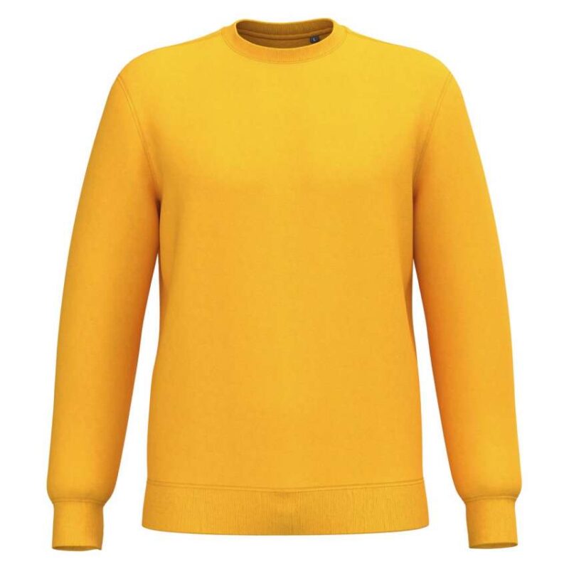 Kariban UNISEX CREW NECK SWEATSHIRT - Κίτρινο