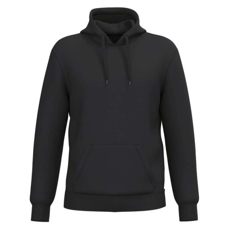 ka4041-black-a1 Kariban UNISEX HOODIE SWEATSHIRT - Μαύρο