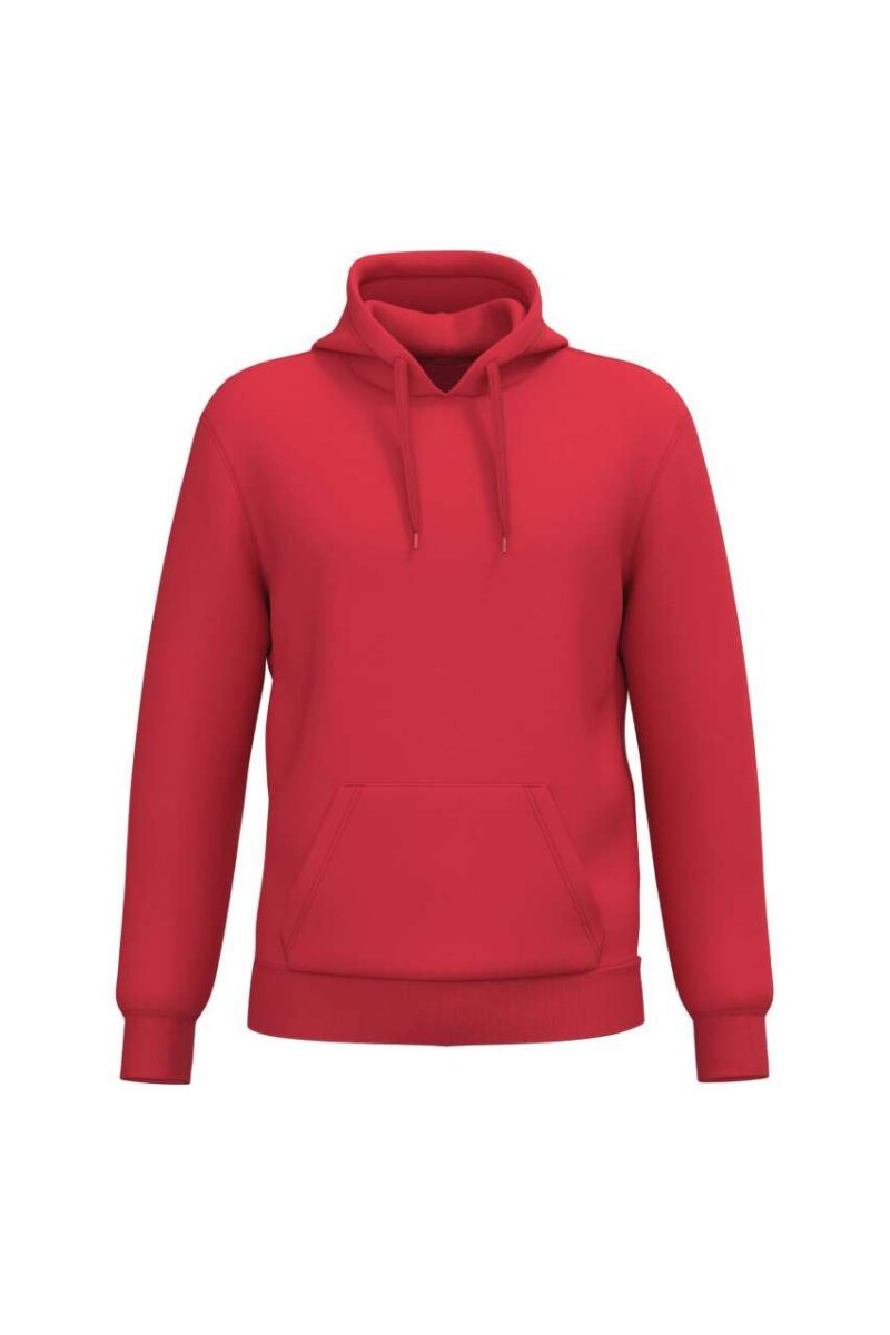 ka4041-red-a1 Kariban UNISEX HOODIE SWEATSHIRT - Κόκκινο