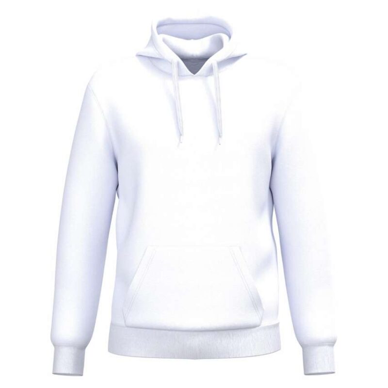 ka4041-white-a1 Kariban UNISEX HOODIE SWEATSHIRT - Λευκό