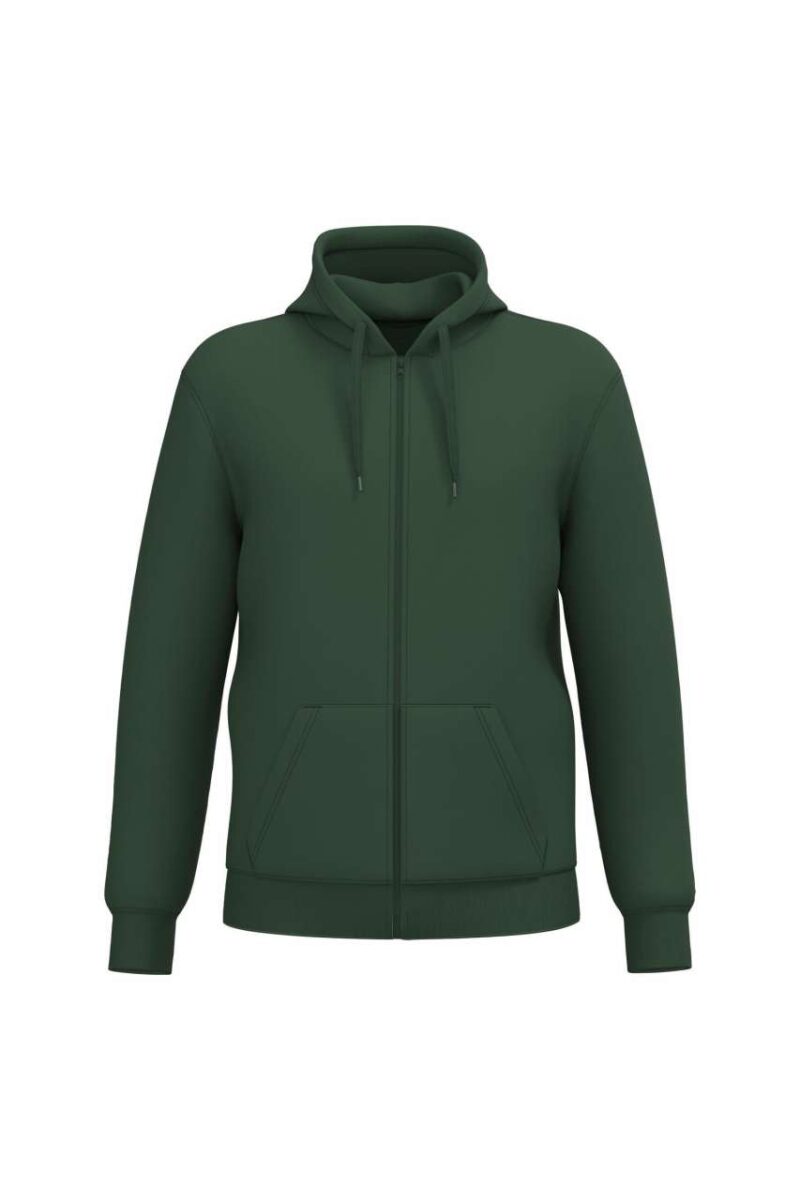 ka4042-forest_green-a1 Kariban UNISEX FULL ZIP HOODIE - Πράσινο του δάσους