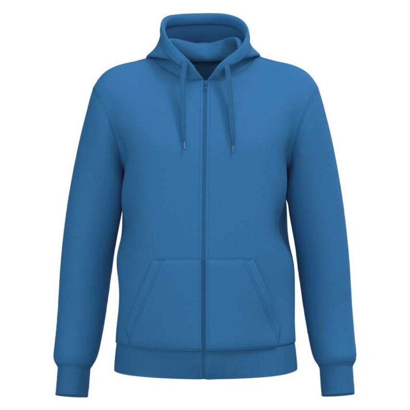 Kariban UNISEX FULL ZIP HOODIE - ανοιχτό βασιλικό μπλε