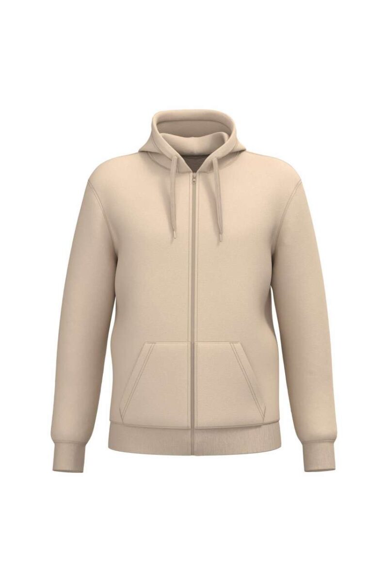 ka4042-light_sand-a1 Kariban UNISEX FULL ZIP HOODIE - Ανοιχτό άμμου