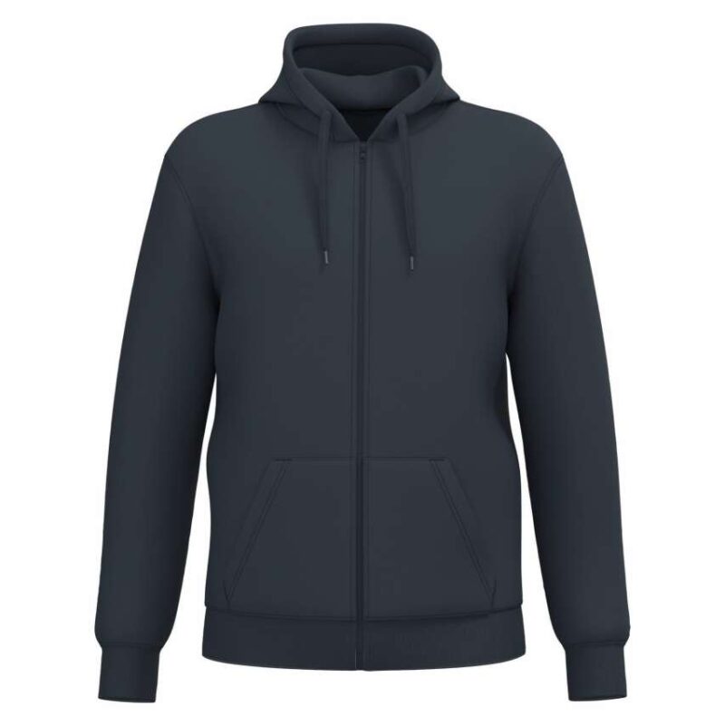 ka4042-navy-a1 Kariban UNISEX FULL ZIP HOODIE - Μπλε μαρίν