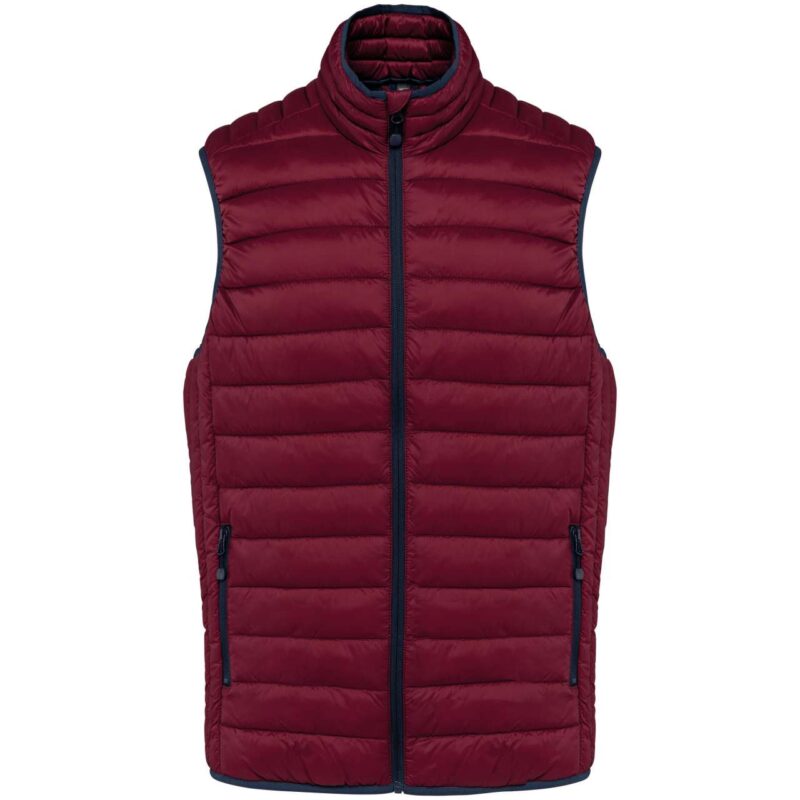 Kariban SOL'S MEN LIGHTWEIGHT FAKE DOWN JACKET - Κρασί
