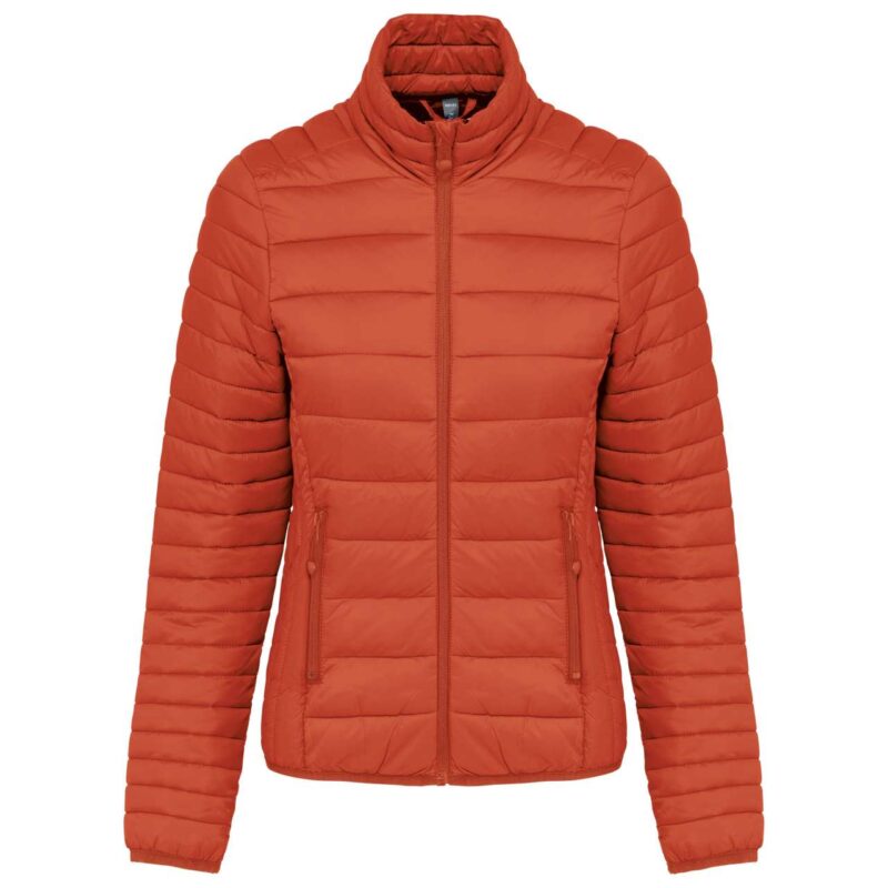 ka6121-burnt_ochre-a1 Kariban LADIES' LIGHTWEIGHT PADDED JACKET` - Burnt Ochre