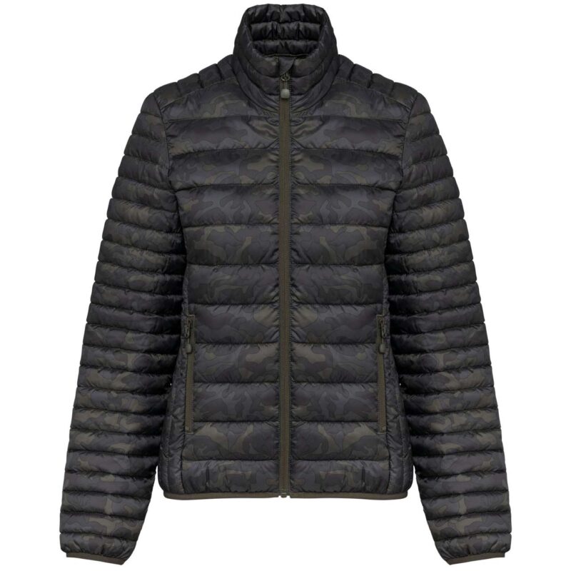 ka6121-jungle_camo-a1 Kariban LADIES' LIGHTWEIGHT PADDED JACKET` - Jungle Camo