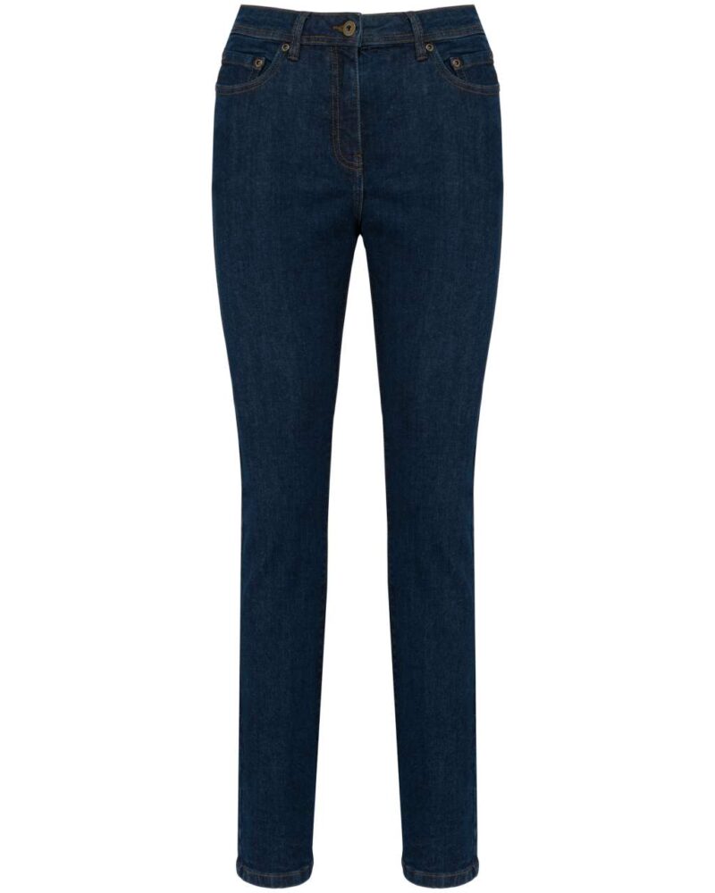 ka759-blue_rinse-a1 Kariban LADIES BASIC JEANS - Blue Rinse