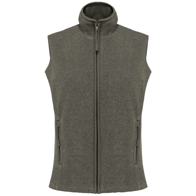 Kariban MELODIE - K-UP LADIES GILET - Green Marble Heather